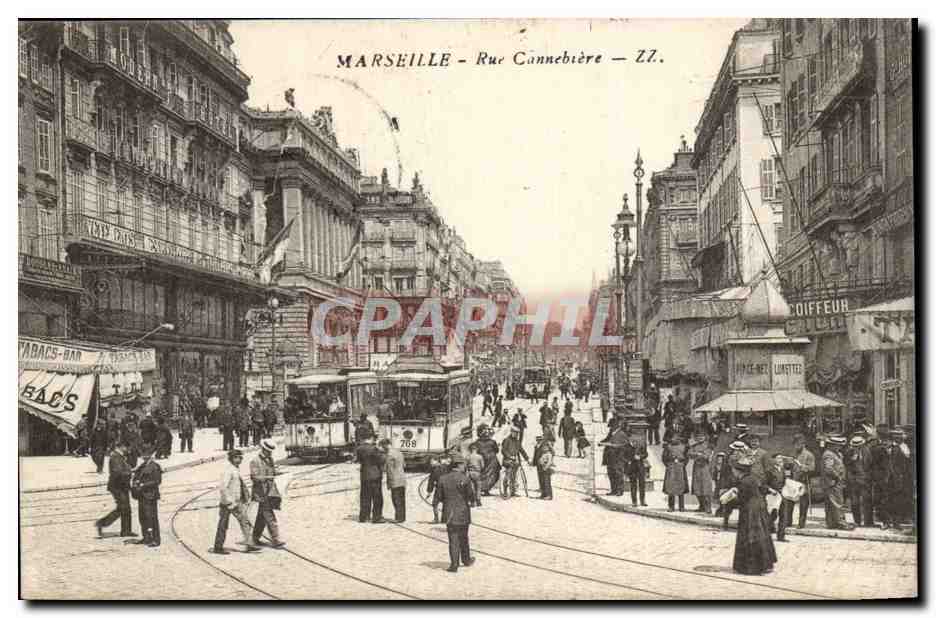 Marseille - Rue Cannebière — Z.Z. — Éditeur Z.Z.