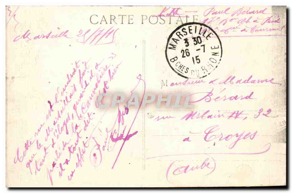 Marseille - Rue Cannebière — Z.Z. — Éditeur Z.Z. — Reverso