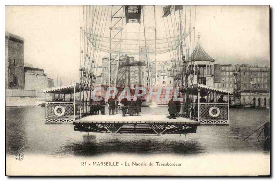 Marsella - La Nacelle del Transbordador — editor CPAPHIL, n° 187