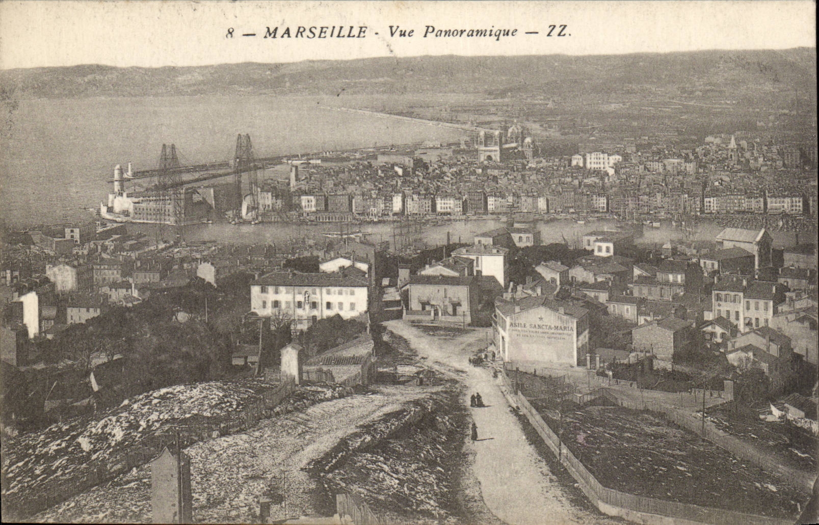 Marseille CPA Vue panoramique