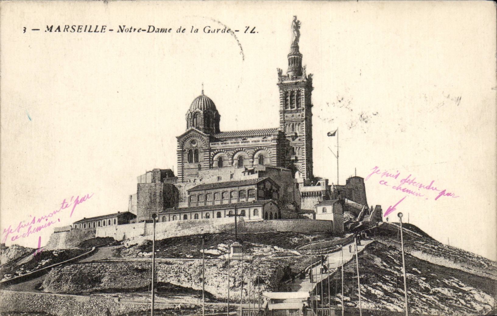 Marseille CPA Notre DAme de la Garde