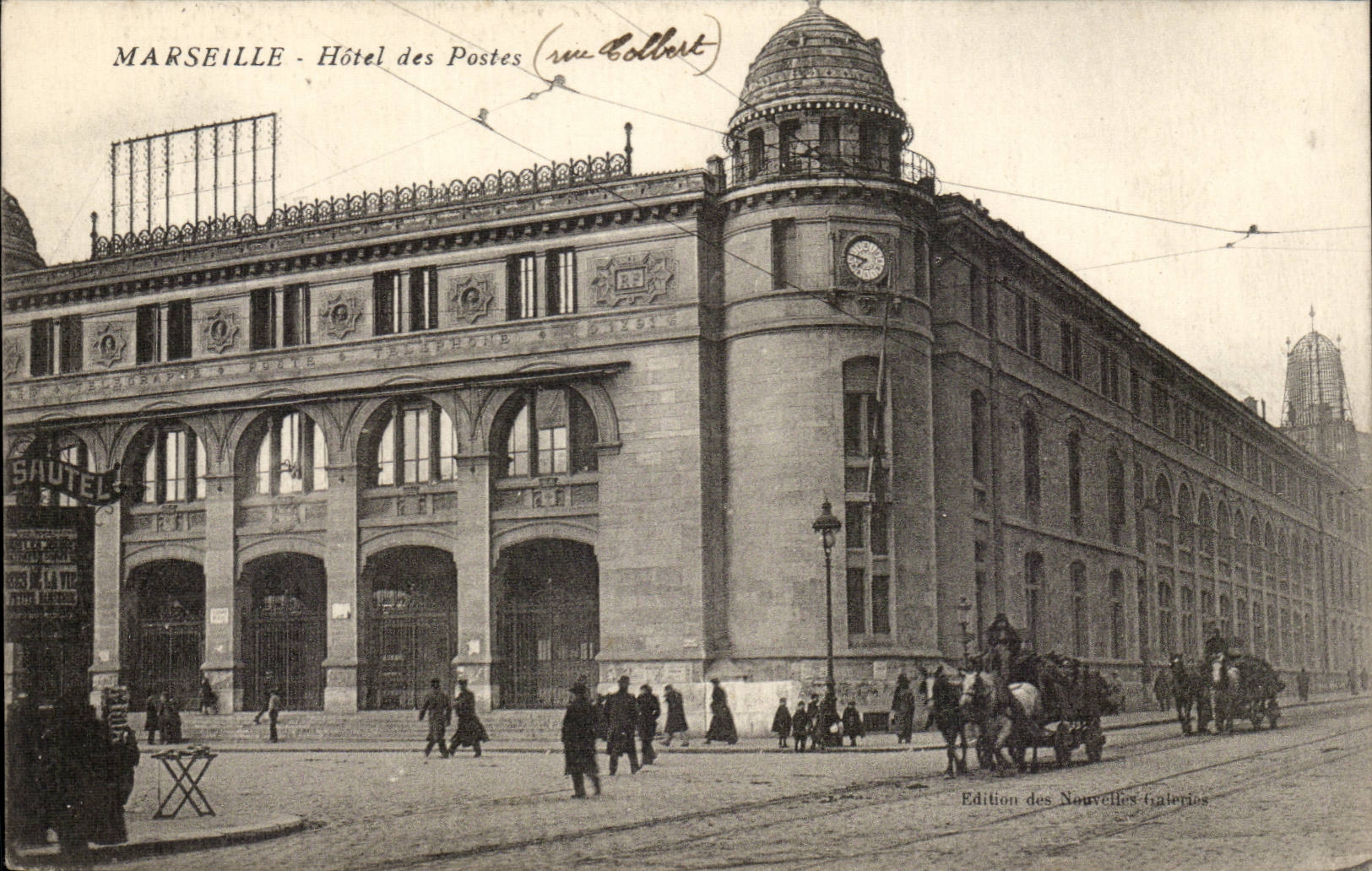 Marseille CPA Hotel des Postes (rue Colbert)