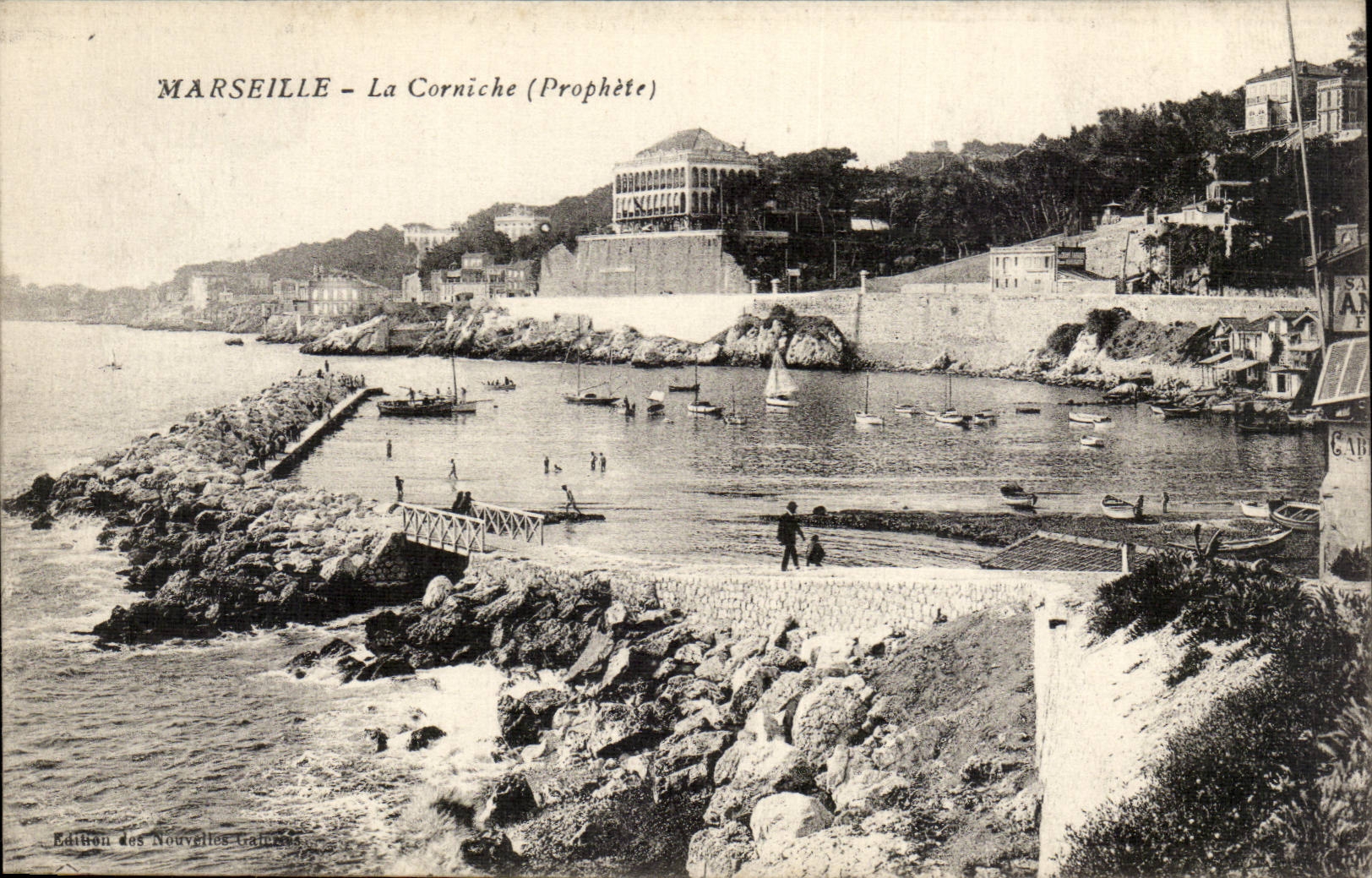 Marseille CPA La corniche (Prophete)