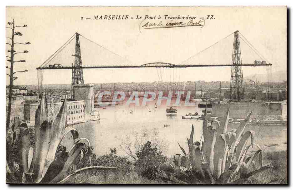 Marseille CPA Le pont a transbordeur