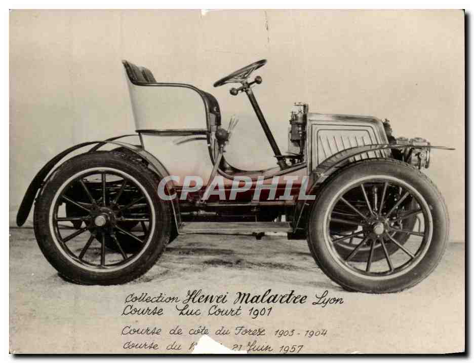 Automobile de course Luc Court — Collection Henri Malartée Lyon — 1901