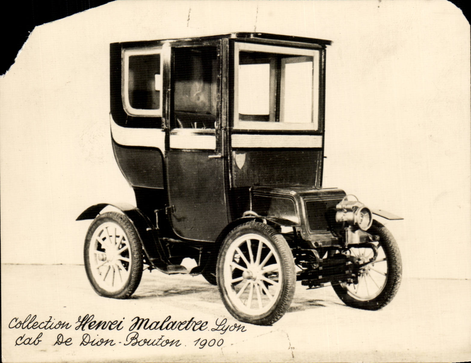 CPM Collection Henri Martre Lyon cab de Dion Bouton (Puteaux) 1900 (car automobile)