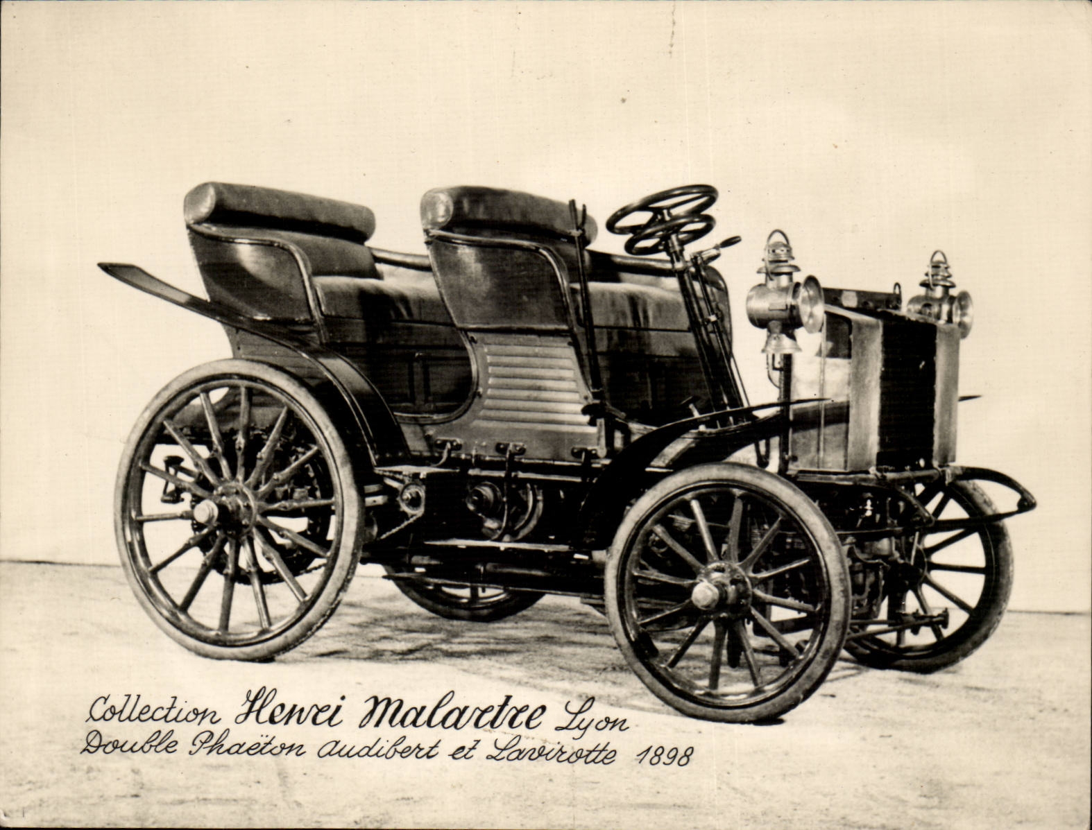CPM Collection Henri Malartre Lyon Double Phaeton Audibert et Lavirotte 1898 (car automobile)