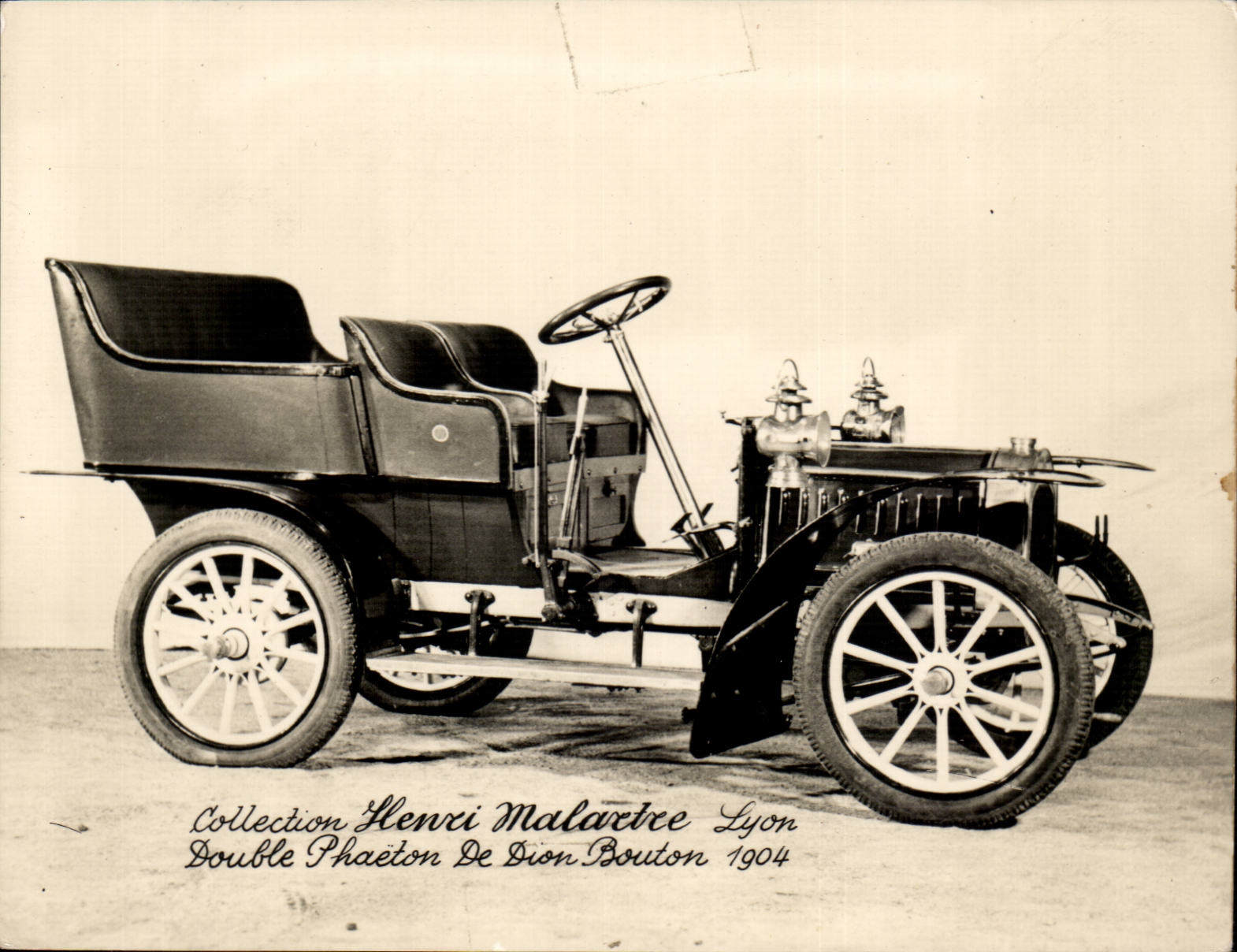 CPM Collection Henri Malartre Lyon Double Phaeton de Dion Bouton (Puteaux) (car automobile)
