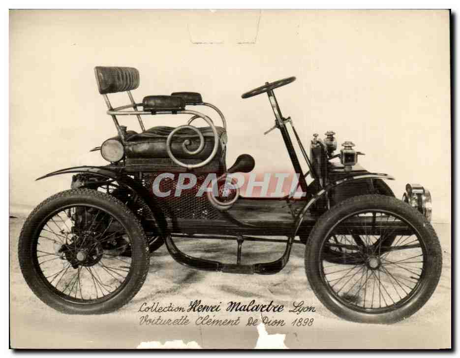 Automobile de type voiturette — Collection Henri Malartre Lyon — 1898