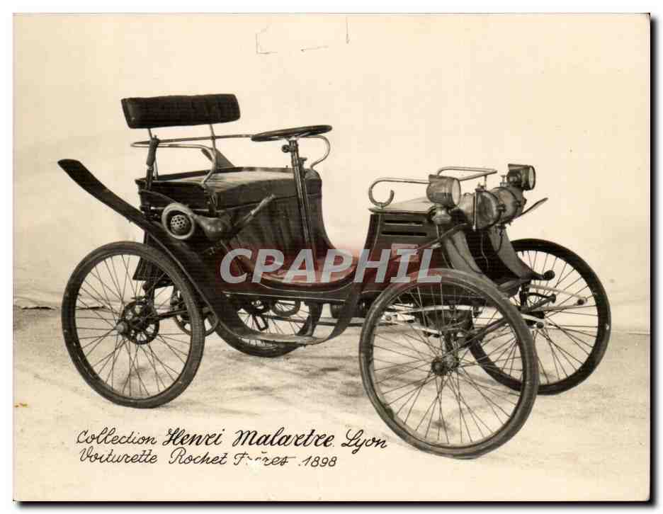 CPM Collection Henri Malartre Lyon Voiturette Rochet Freres 1898 (car automobile)