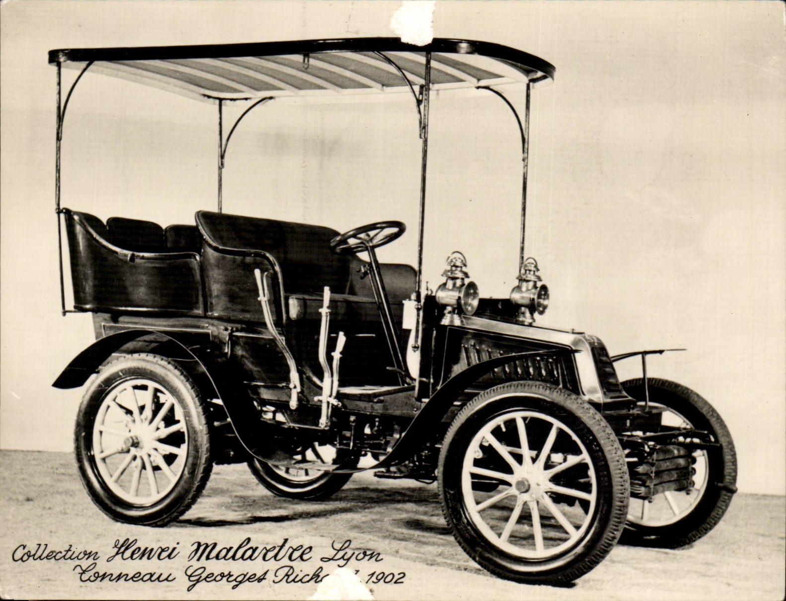 Automobile Conneau Malartice Lyon — Collection Héweï Malartice Lyon 1902