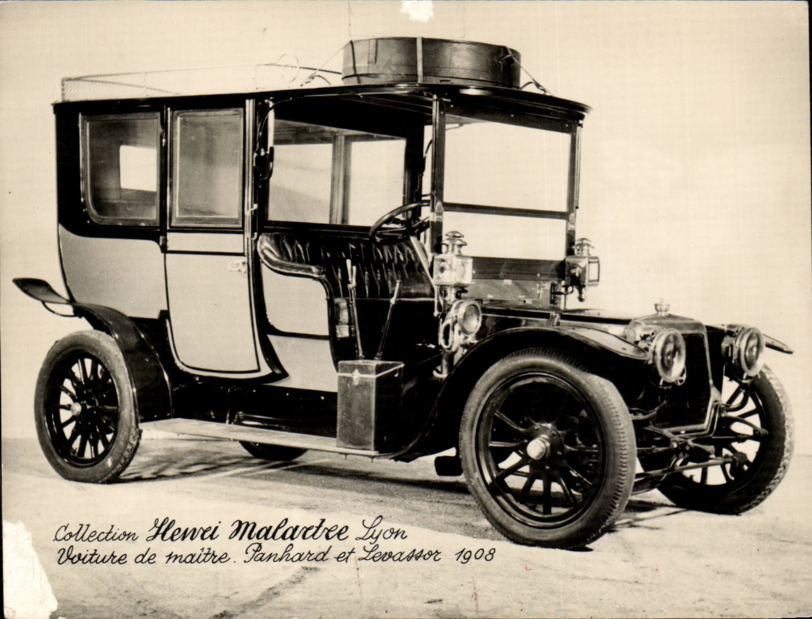 Voiture de maître Panhard et Levassor — 1908 — Collection Héwei Maladée Lyon