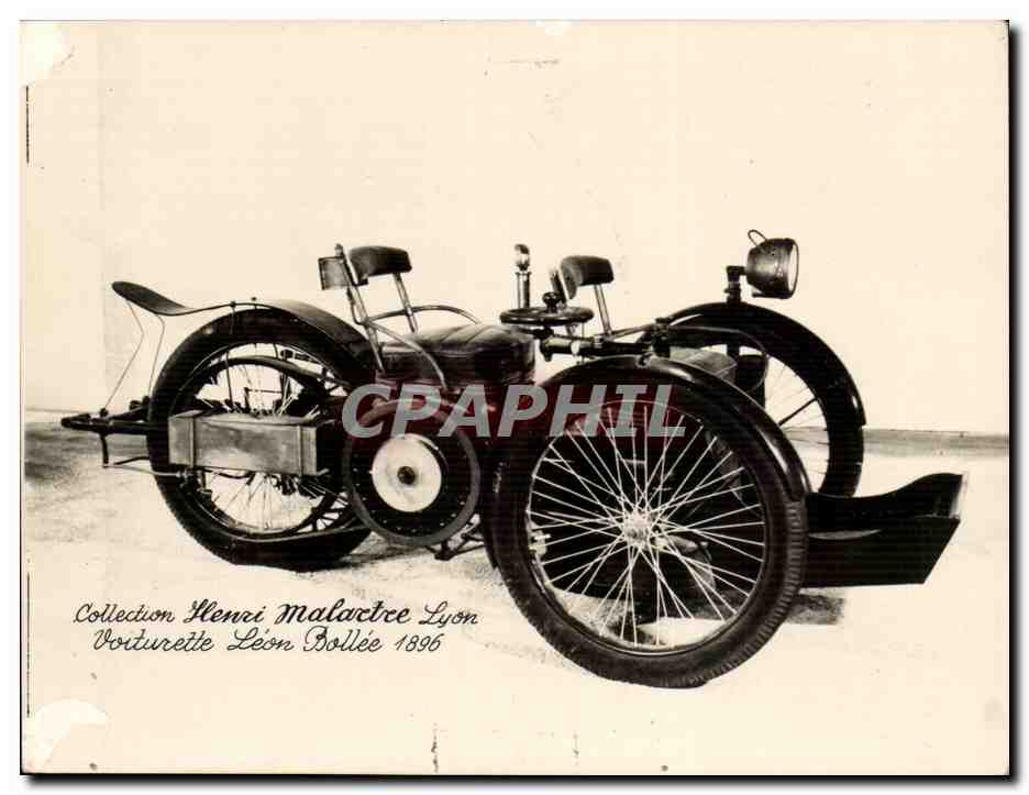 Voiturette León Bollée 1896 — Collection Henri Malactre Lyon