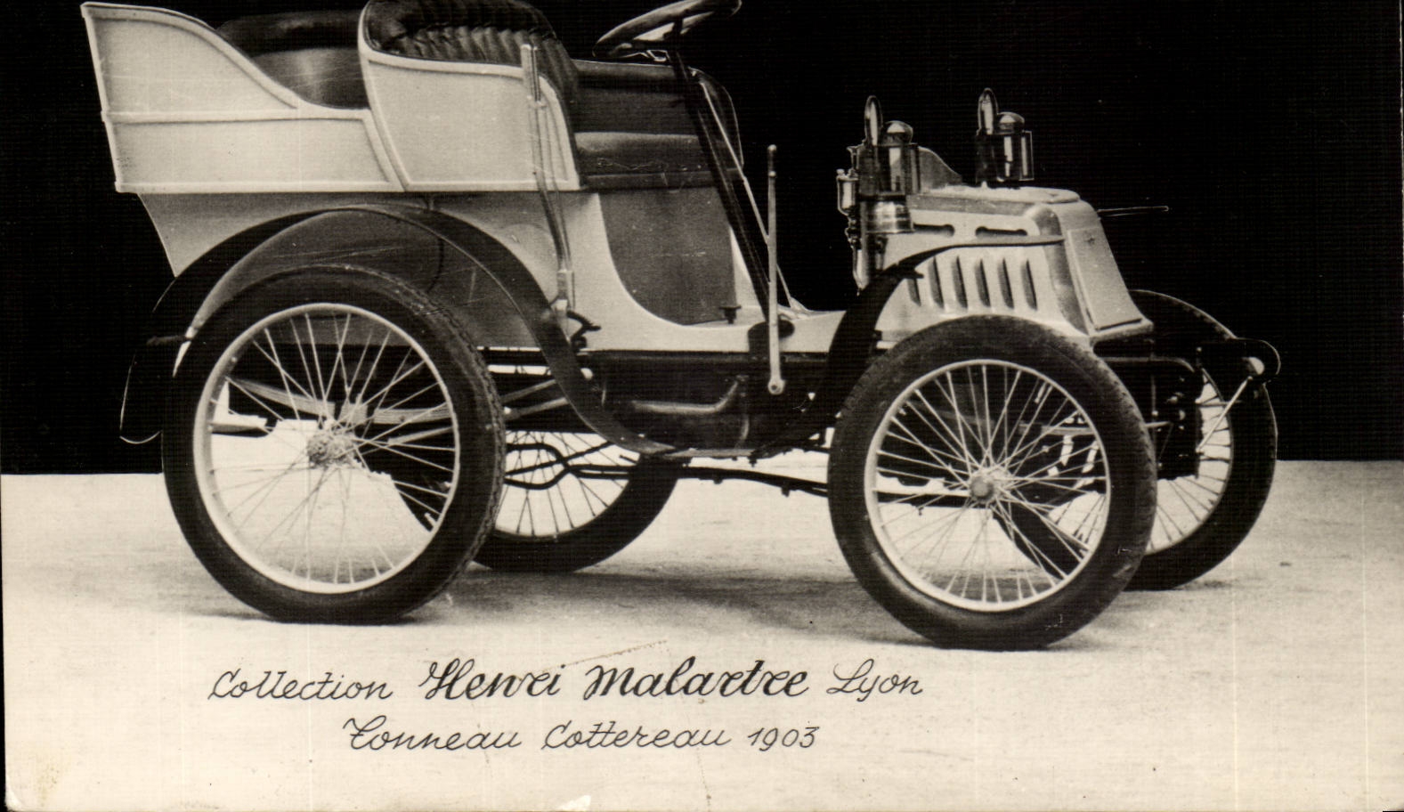 Automobile Conneau Cottereau 1903 — Collection Henri Malavet, Lyon