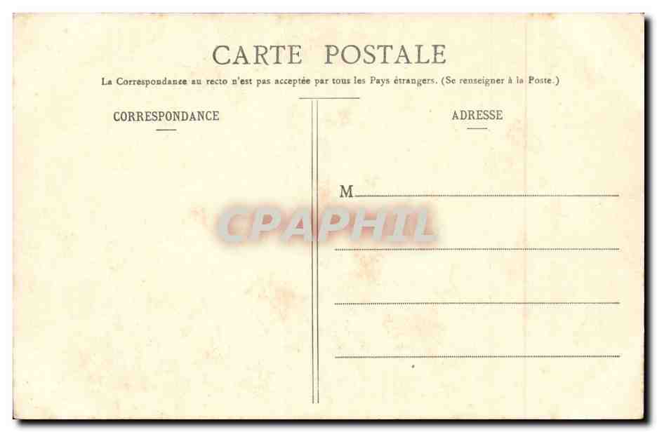 Femme en robe élégante — texte poétique — Phototypie A. Benoquet & Cie, Nancy — Verso