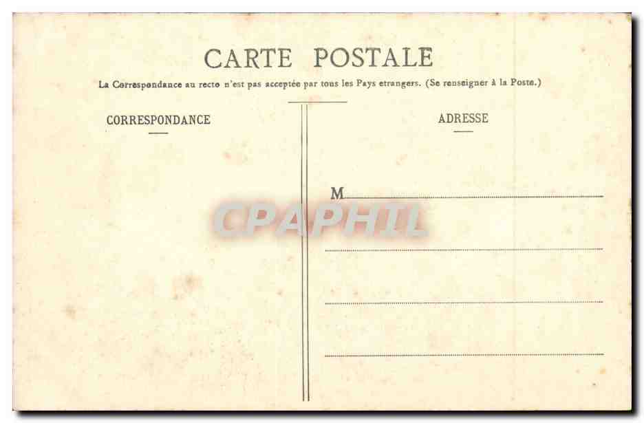 Giovane uomo che offre un poema a una giovane donna — Fototipia A. Bergeret & Cie, Nandy, n°3 — Verso