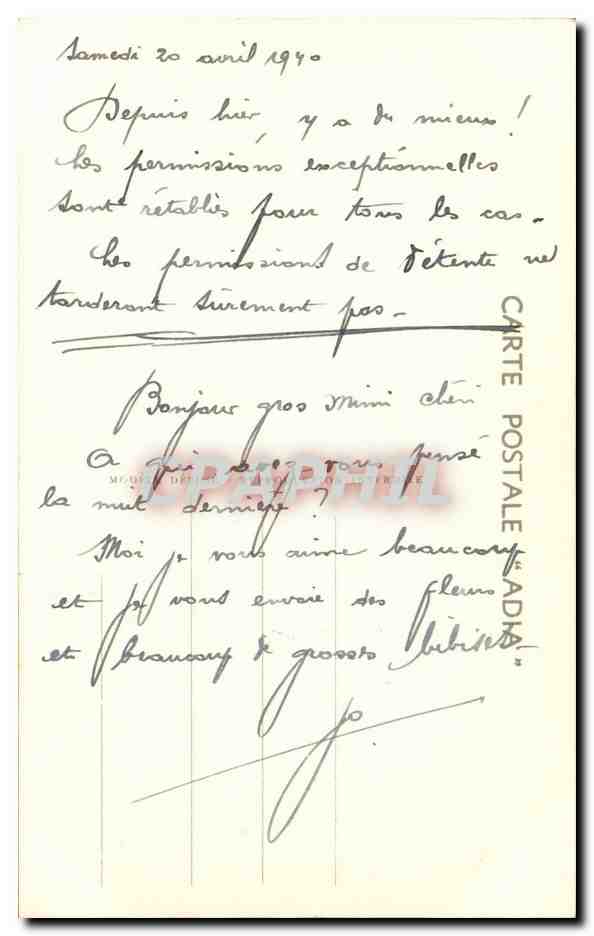 CPA Illustrateur Cass Il s'agit d'eviter d'entrer dans le decor (militaria soldat moto motocyclette)  — Rückseite