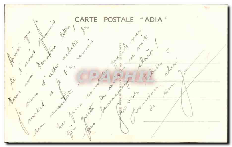 CPA Illustrateur Cass Dois je alerter la DCA RaF (militaria soldat aviation plave avion)  — Rückseite