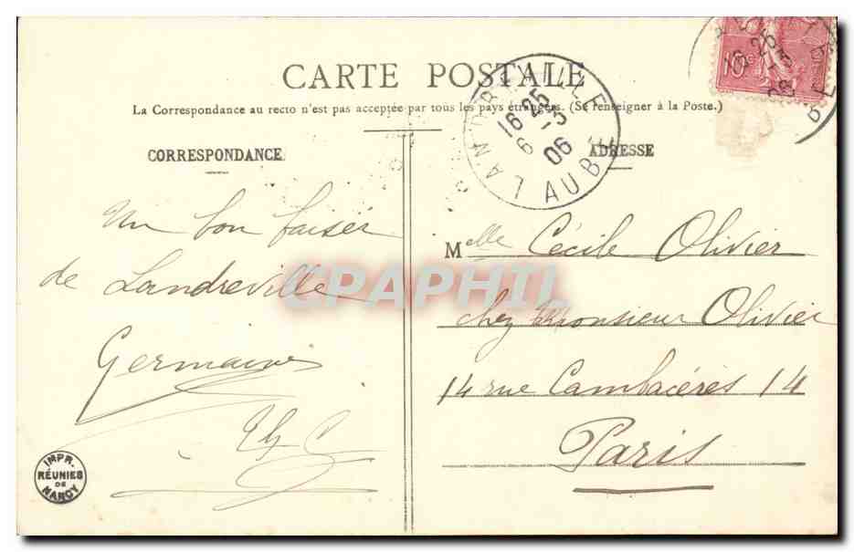 CPA Fantaisie Enfant La petite menagere Un bon ragout (cuisine) TOP — Rückseite