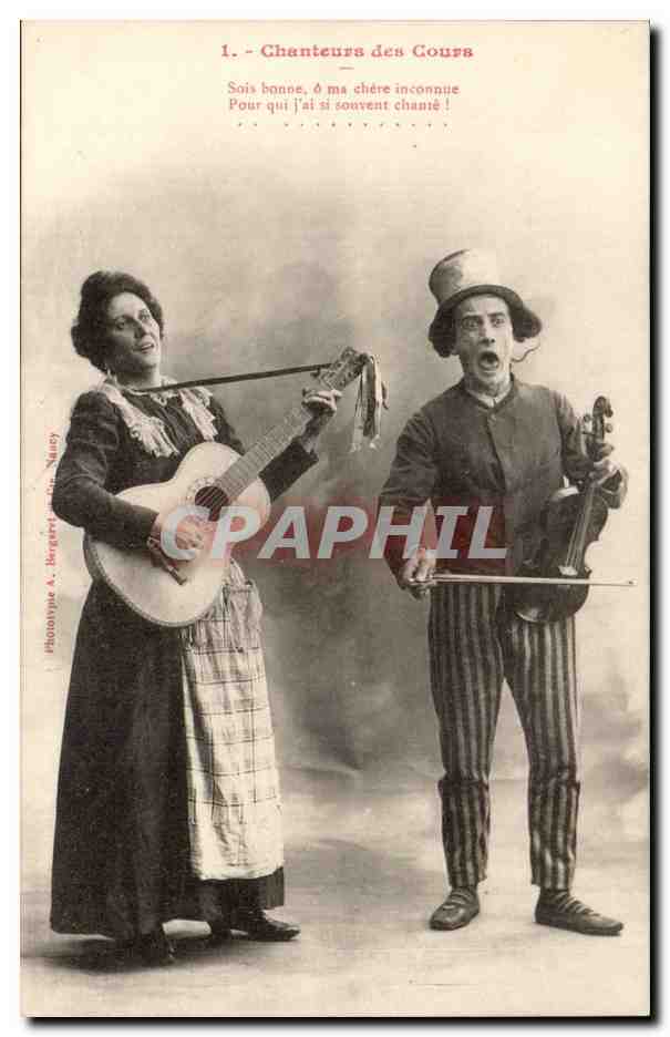 Chanteurs des Gourbs — Prodoynie A. Bergeri, Nancy — n°1
