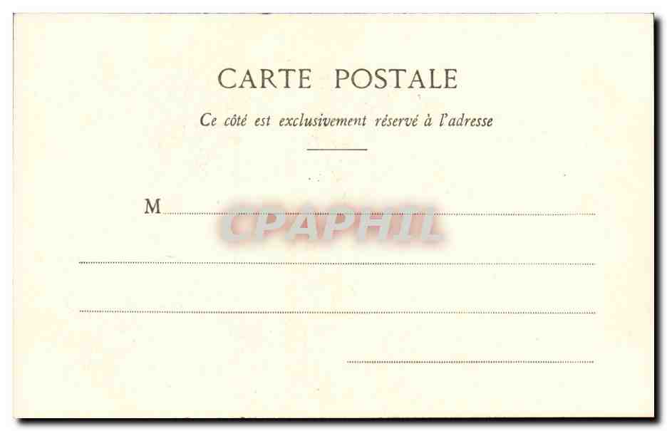 Chanteurs des Gourbs — Prodoynie A. Bergeri, Nancy — n°1 — Verso