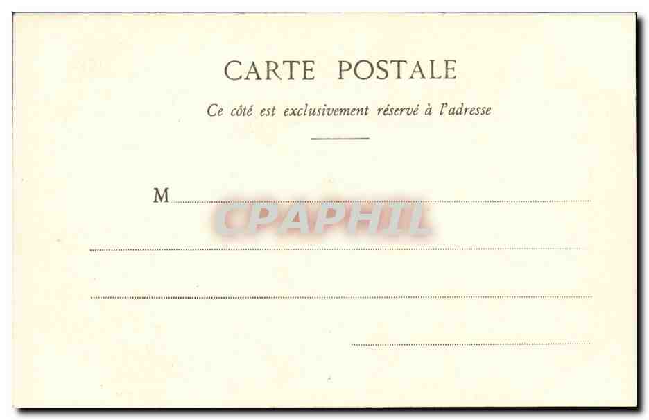Chanteurs des Cours — Nancy — Phototypie A. Burgers et Cie, Nancy — Verso