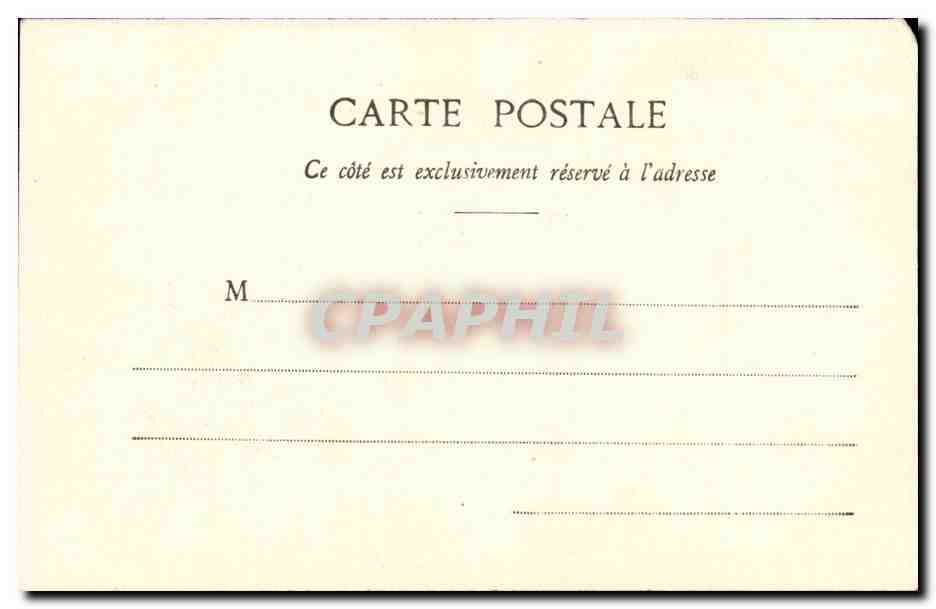 Chanteurs des Cours — Série 5 — Phototype A. Bergeret et Cie, Nancy — Verso