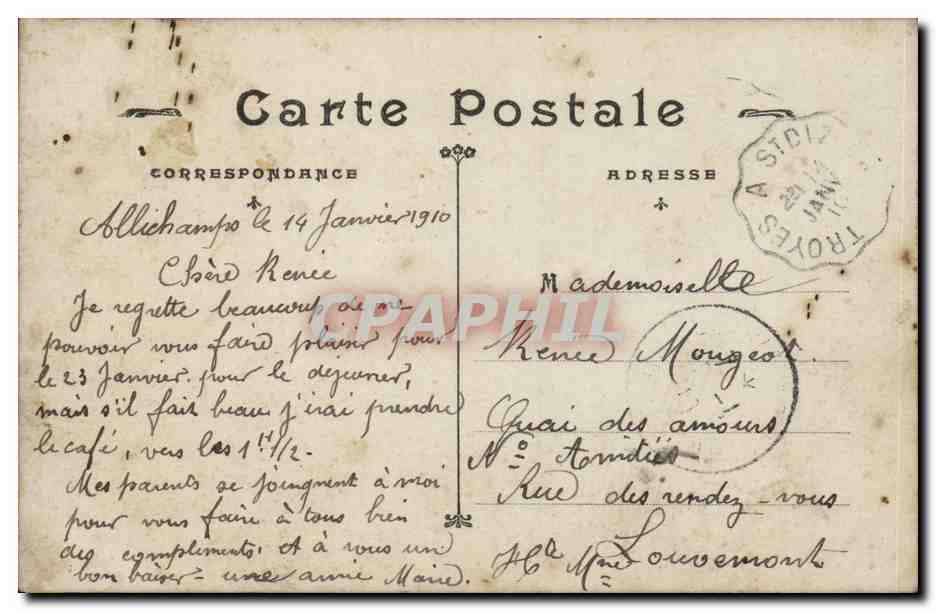 Homme à la moustache devant une boîte aux lettres — JAK, Paris — n° 2023 — Reverso