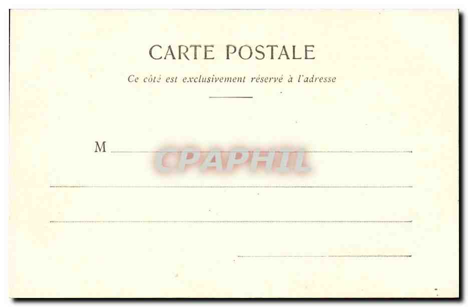 CPA Fantaisie humour La famille Durand au theatre un passage tragique — Verso