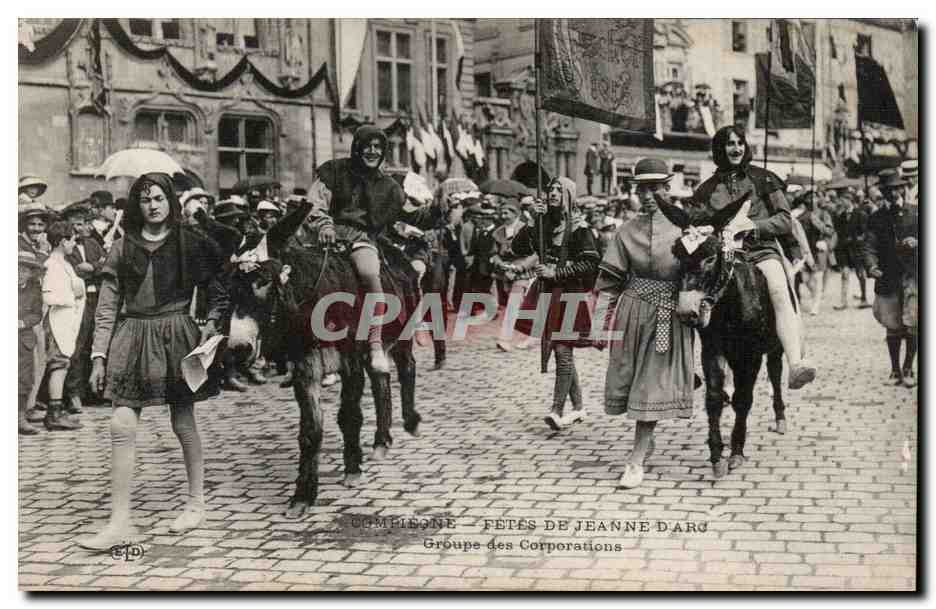 Compiègne — Fiestas de Santa Juana de Arco — Grupo de las Corporaciones