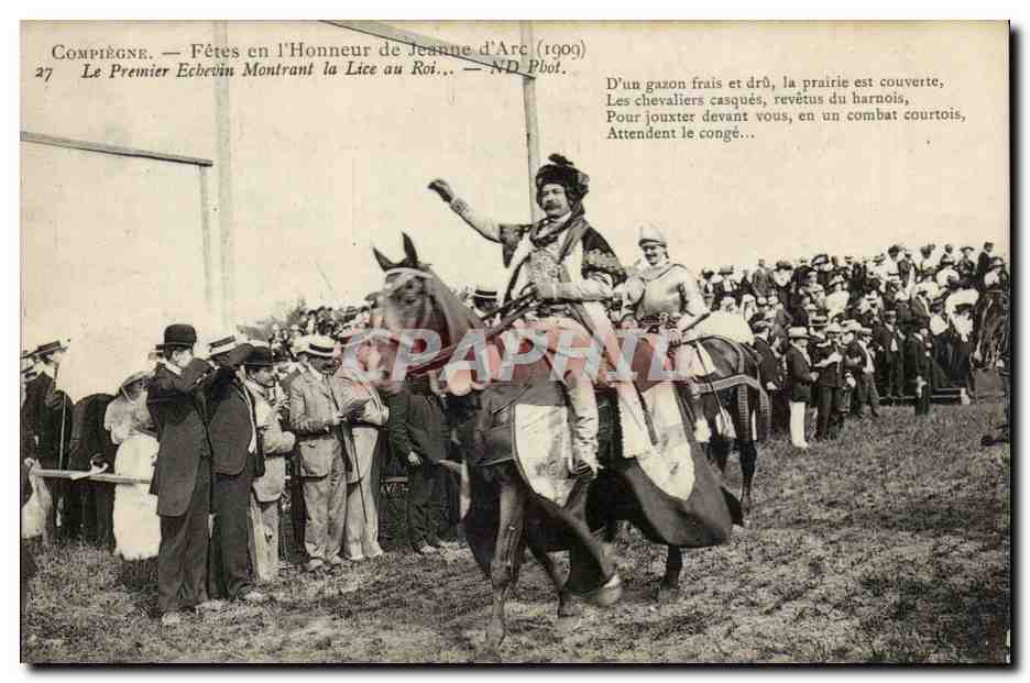 Compiègne — Fêtes en l'Honneur de Jeanne d'Arc (1909) — ND Phot.