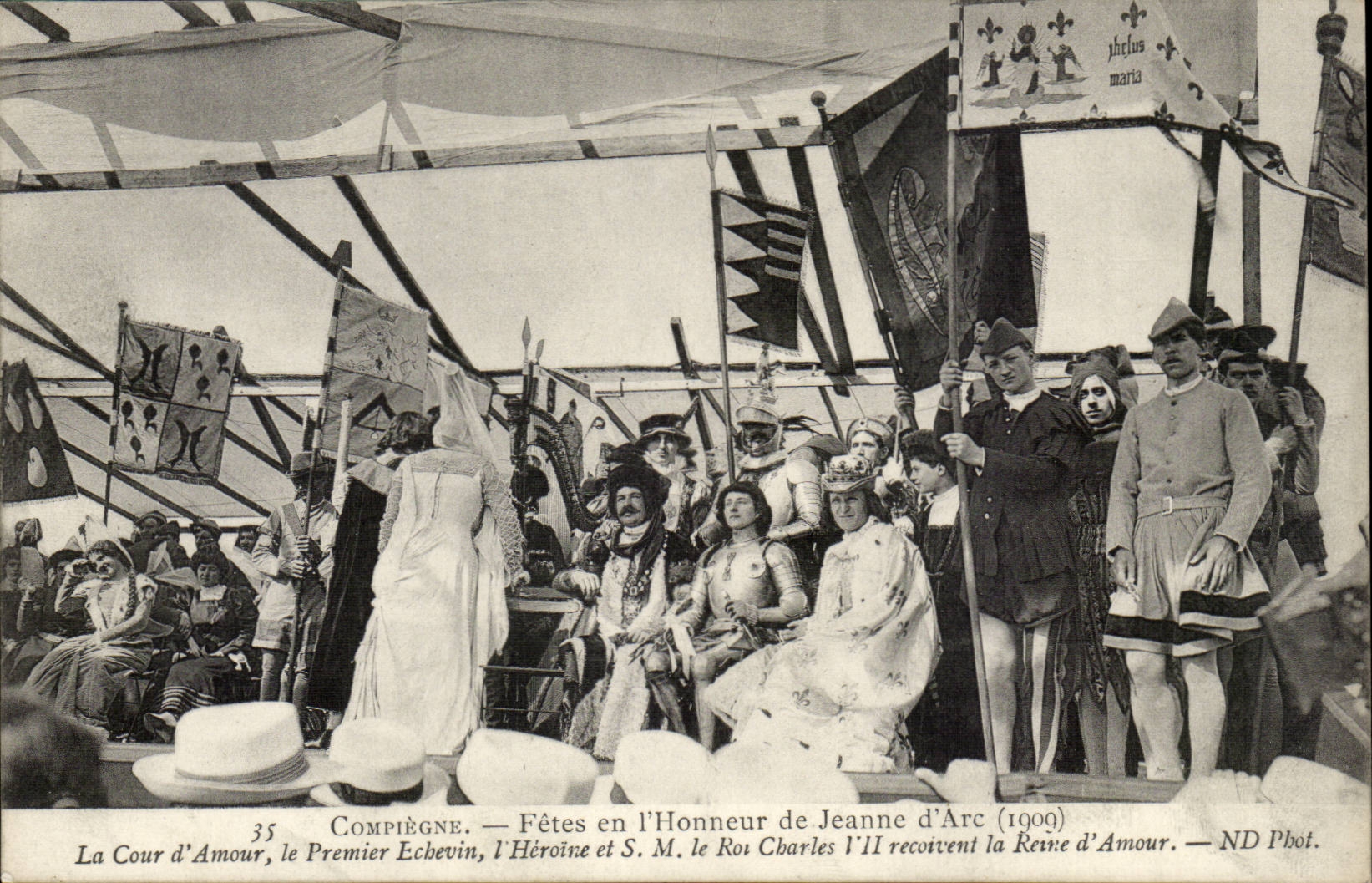 Compiègne — Fêtes en l'Honneur de Jeanne d'Arc (1909) — ND Phot.