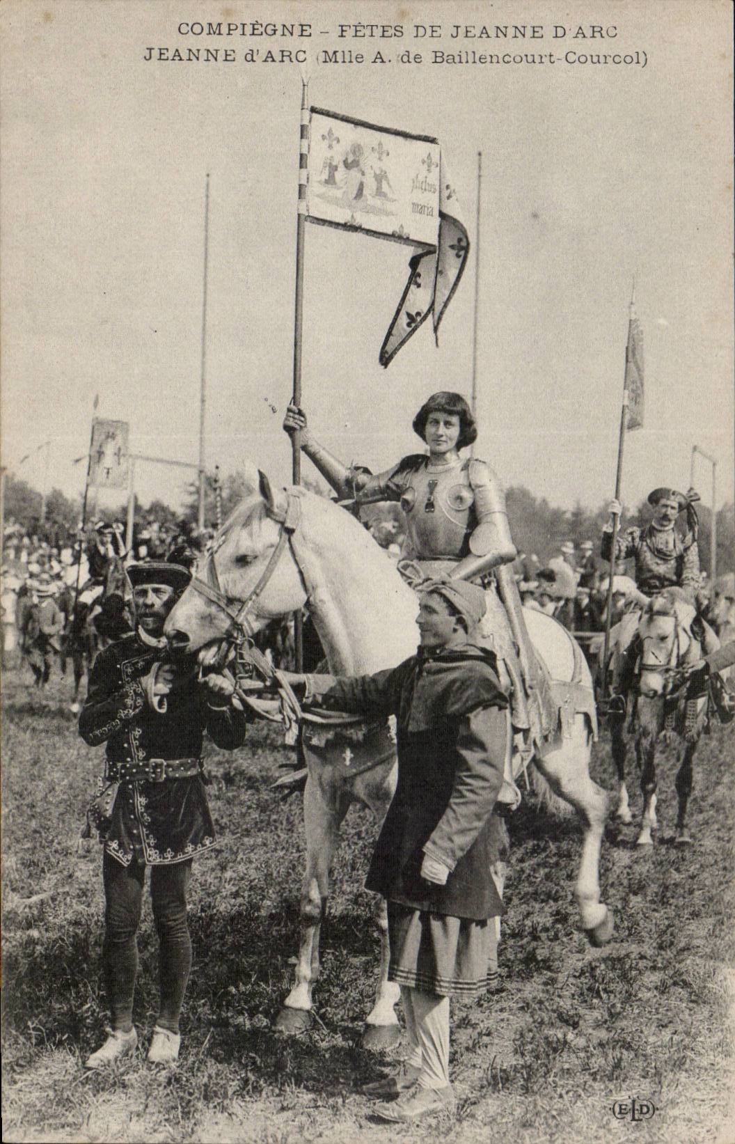 Compiègne - Fêtes de Jeanne d'Arc — Mile A. de Baillencourt-Courcol