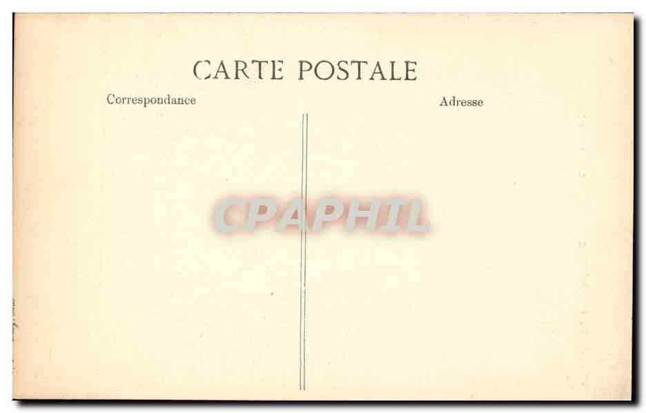 CPA Folklore Costumes Types d'Auvergne Viexu paysan TOP — Rückseite