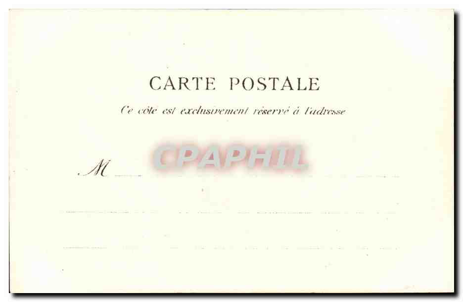 CPA Les rapins Humour Artistes — Rückseite