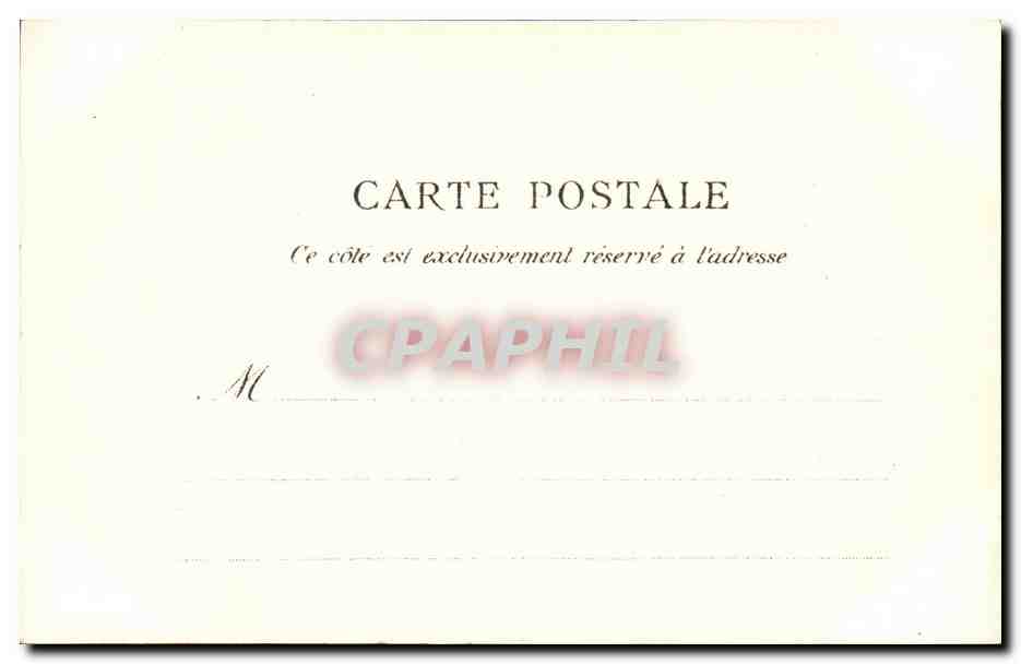 CPA Les rapins Humour Artistes — Rückseite