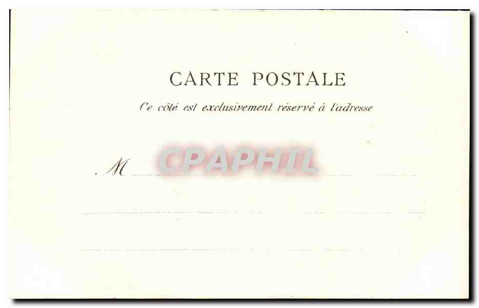 CPA Les rapins Humour Artistes — Rückseite