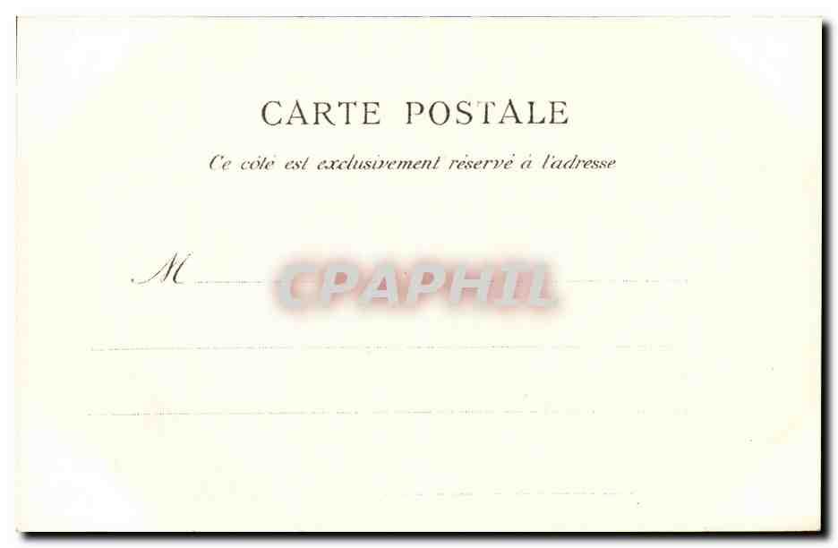 CPA Les rapins Humour Artistes — Rückseite