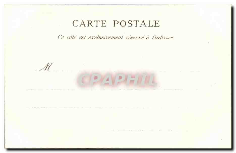CPA Les rapins Humour Artistes — Rückseite