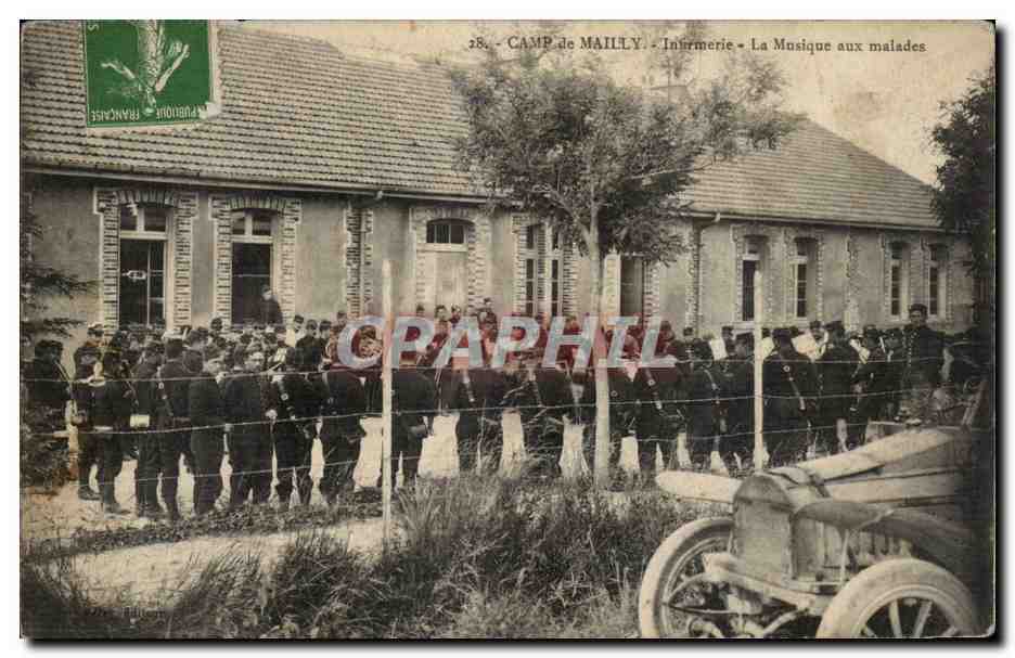 Campo di Mailly - Infermeria - La Musica per i Malati — Prud'ouque Française, n°28