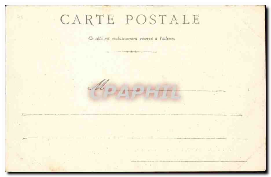 Militaria CAmp de Mailly CPA TRibune officielle du 14 juillet — Rückseite
