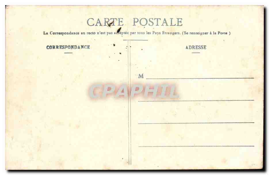 Militaria CAmp de Mailly CPA Sous la tente — Rückseite