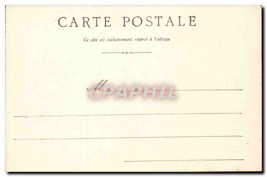 Militaria CAmp de Mailly CPA La lavoir — Rückseite