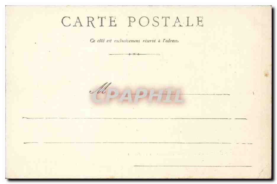 Militaria CAmp de Mailly CPA Tribune officielle du 14 juillet  — Rückseite