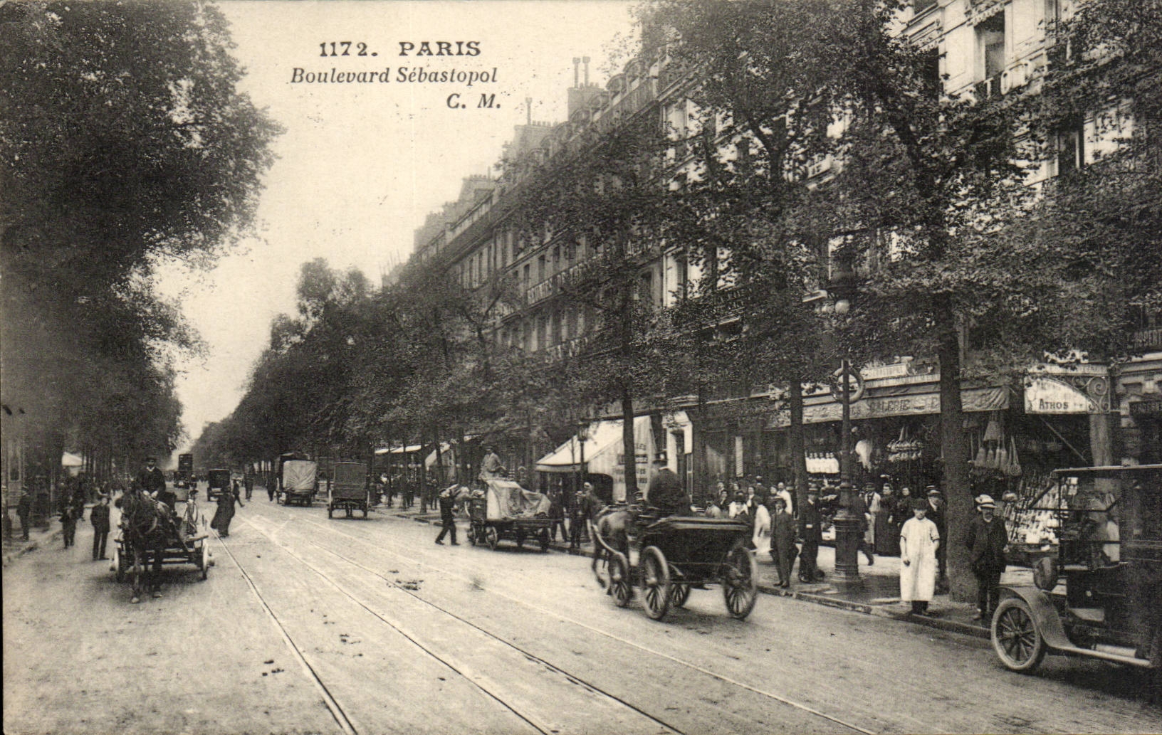 Boulevard Sébastopol — Paris — G. M. Nr. 1172