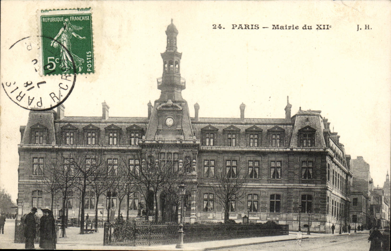 CPA Paris Mairie du 12eme