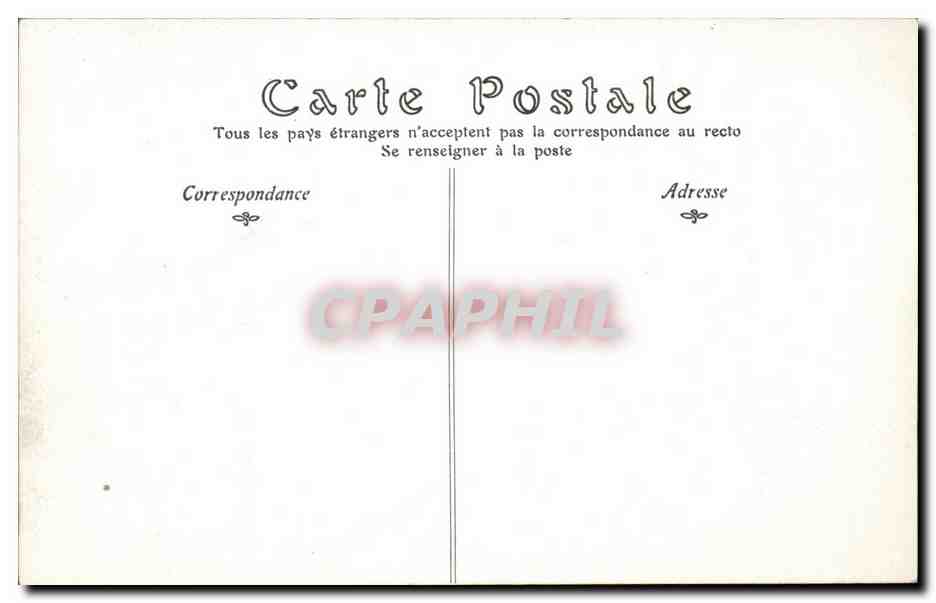 CPA Paris SAlon de 1907 La maison du proscrit par Rene Fath — Verso