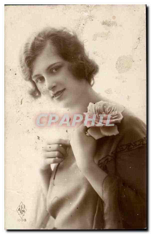 CPA Fantaisie Femme 