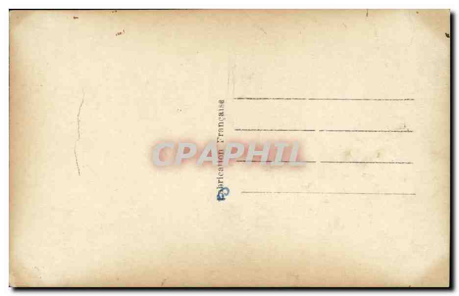 CPA Fantaisie Femme  — Back