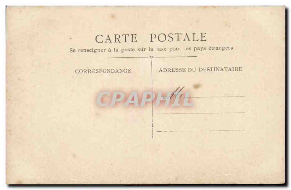 CPA Fantaisie Fantasy Joyeuses Paques Easter Enfant Oeufs — Rückseite